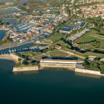 Vue aérienne de la Citadelle du Château d'Oléron