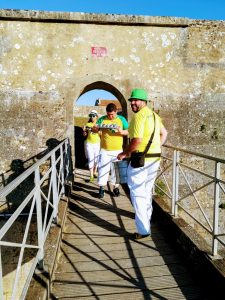 Samba IO sur la passerelle le 23 juin 2017 dans le cadre de la fête de l'été, crédit photo Service Culturel