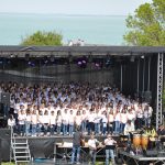 Chorale du Collège en mai 2012 à la Citadelle