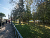 Passerelle du square Jean Moulin au Château d'Oléron