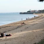 Plage du Château d'Oléron à côté du Camping municipal Les Remparts