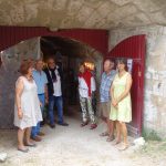 Le passage du Jardin du Roi, exposition de vitraux et fusing d'Hélène Sanchez