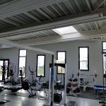 Appareils de musculation dans le nouvel espace consacré