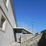 Escalier de la Citadelle côté courtine