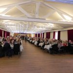 Salle de réception de l'Arsenal avant le repas des aînés 2017