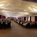 Salle de réception de l'Arsenal avant le repas des aînés 2017