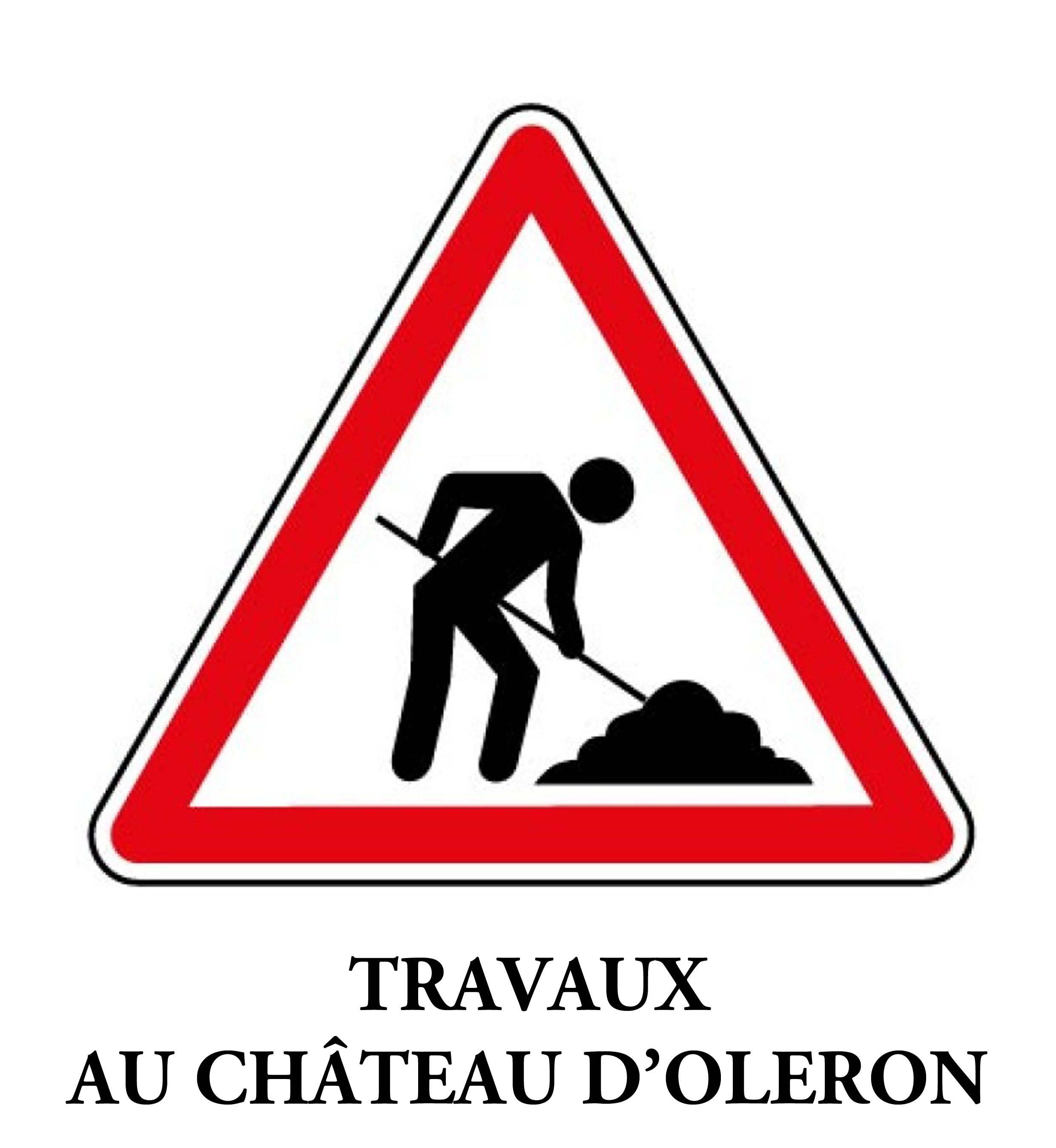 Travaux au Château d'Oléron