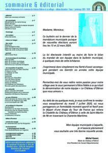 BULLETIN MUNICIPAL N°19
