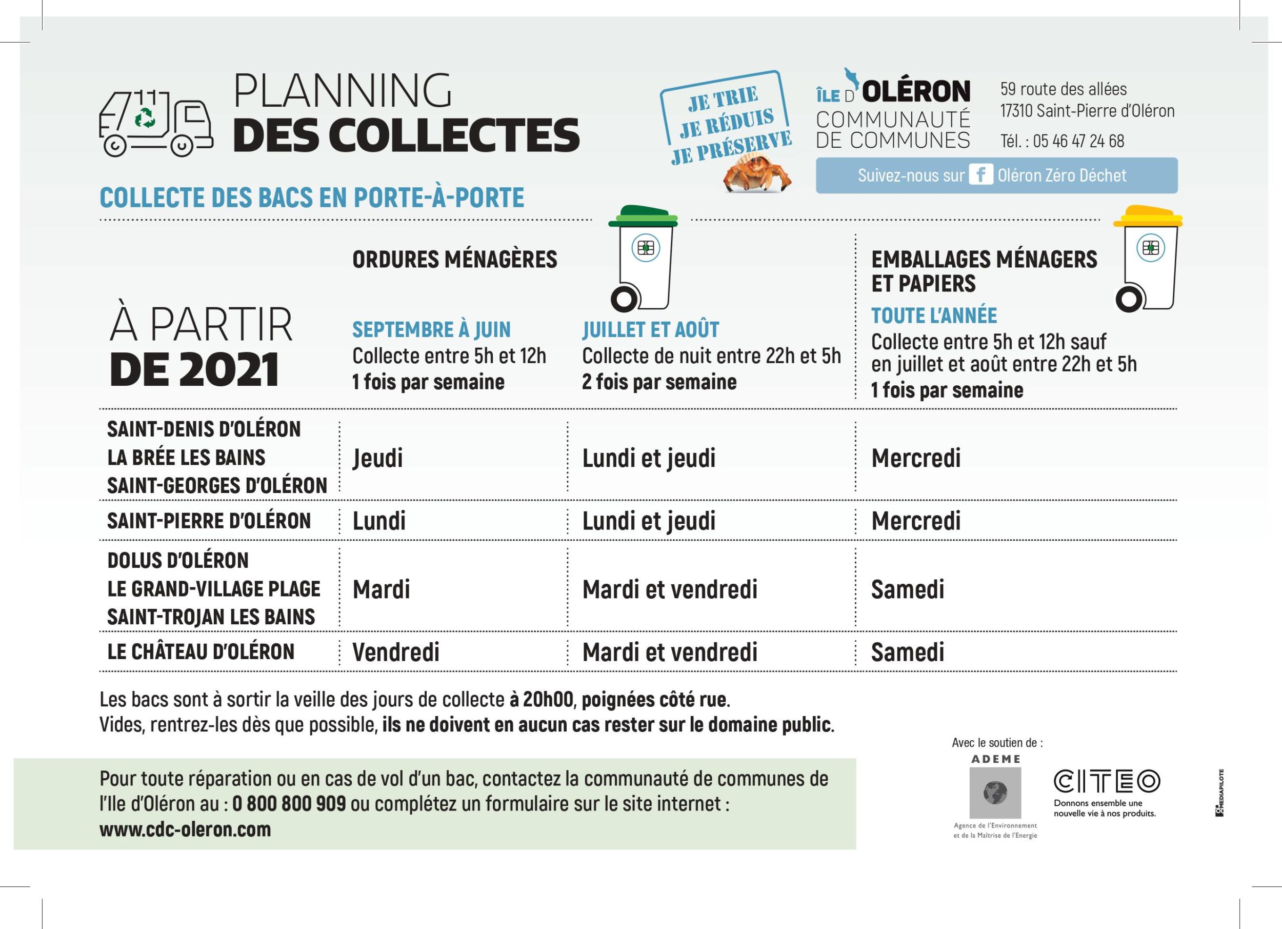 Planning-collecte