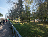 passerelle et square