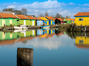 cabanes sur le port