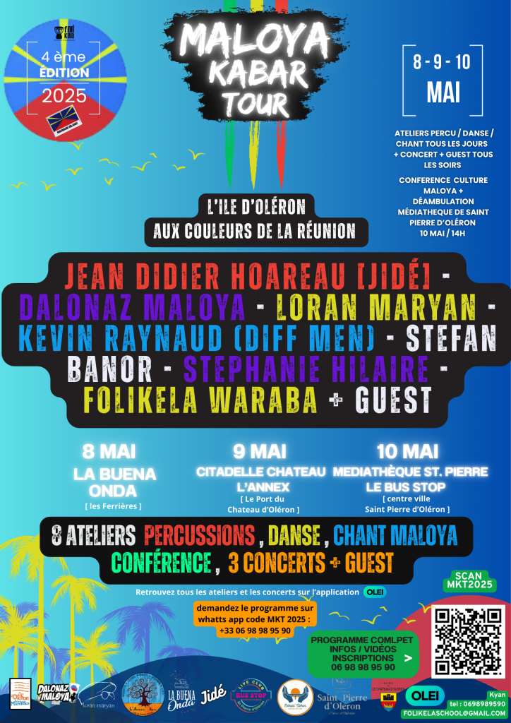 8, 9 et 10 MAI - MALOYA KABAR TOUR