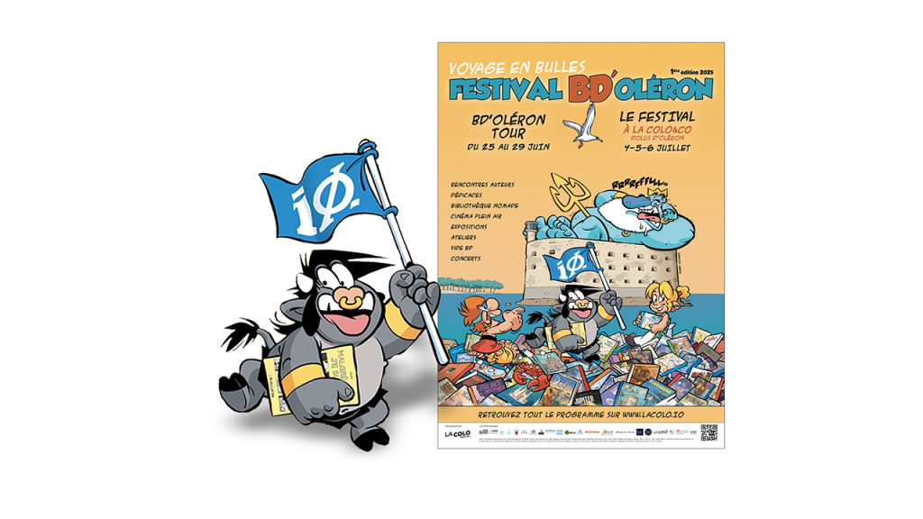 Les 4-5-6 juillet 2025 - Festival BD’Oléron - 1ère édition