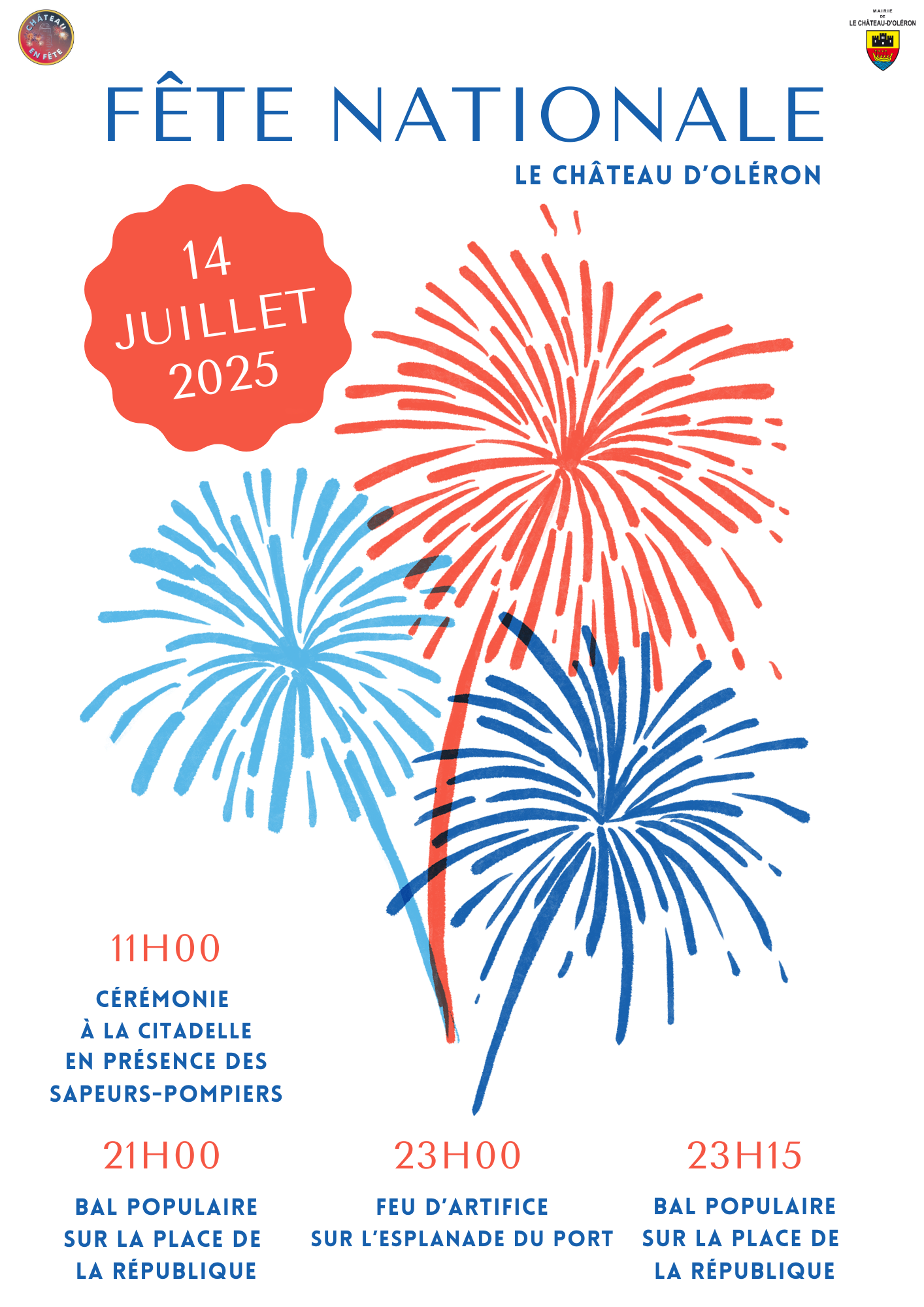 Affiche du 14 juillet 2025
