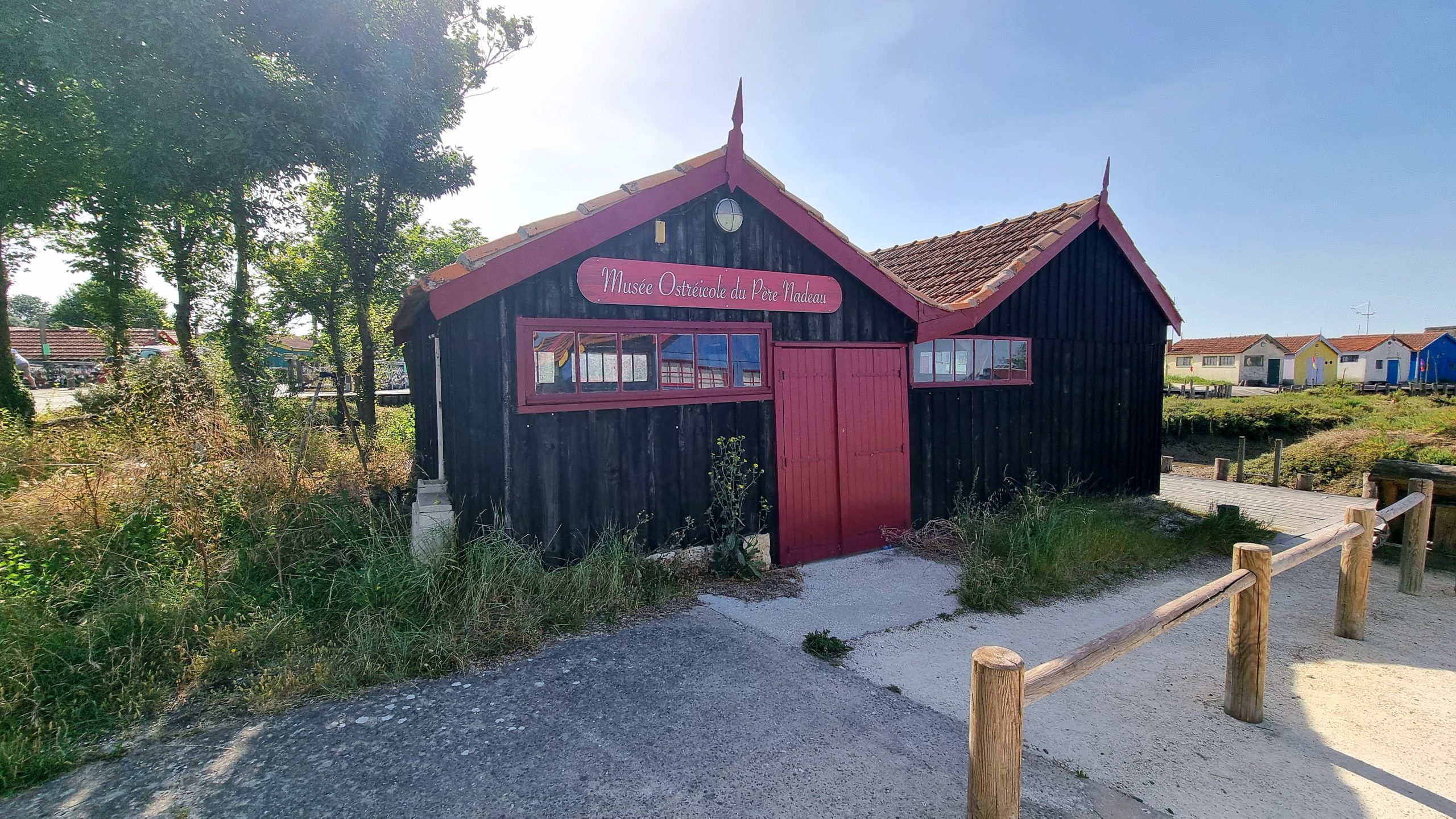 La cabane du musée ostréicole